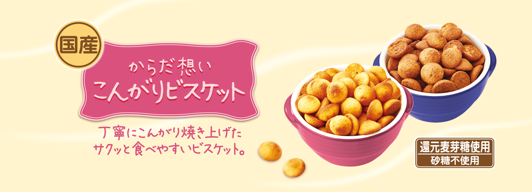 からだ想い こんがりビスケット
