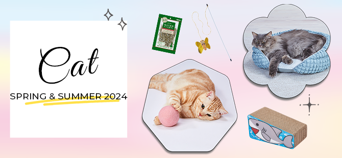 Add.Ｍate 2024年 春夏 新商品 猫用品