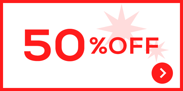 大決算セール50%OFF