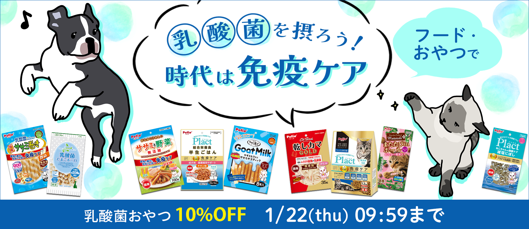 乳酸菌を摂ろう！時代は免疫ケア