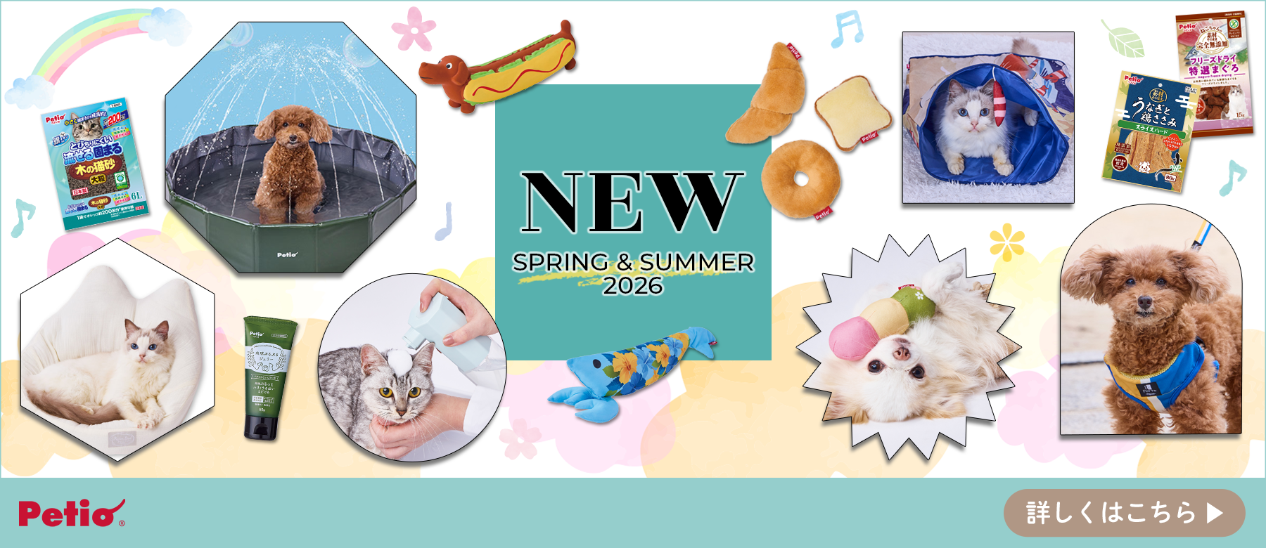 Petio 2026春夏新商品