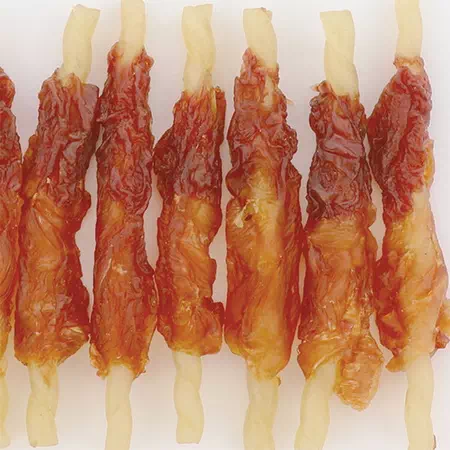 ペティオPetioダブル巻き7歳からのやわらかガム肉2倍祭の原材料