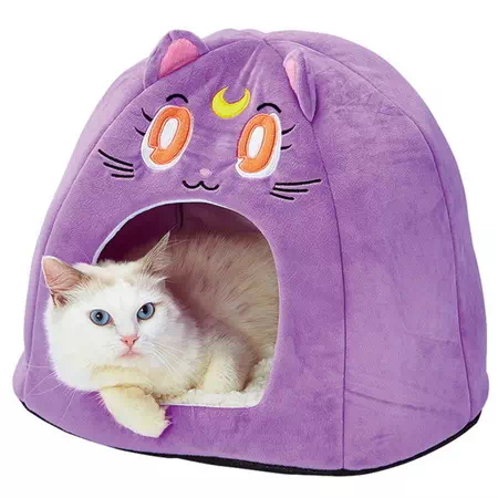 キャラペティ 美少女戦士セーラームーン ドームベッド ルナ Petio ペティオオンラインショップ