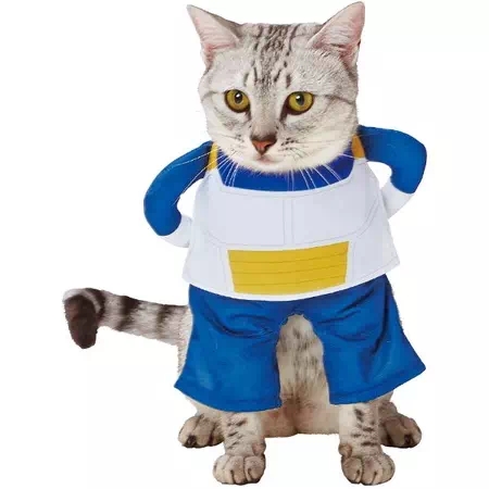キャラペティ ドラゴンボール 猫用変身着ぐるみウェア ベジータ Petio ペティオオンラインショップ