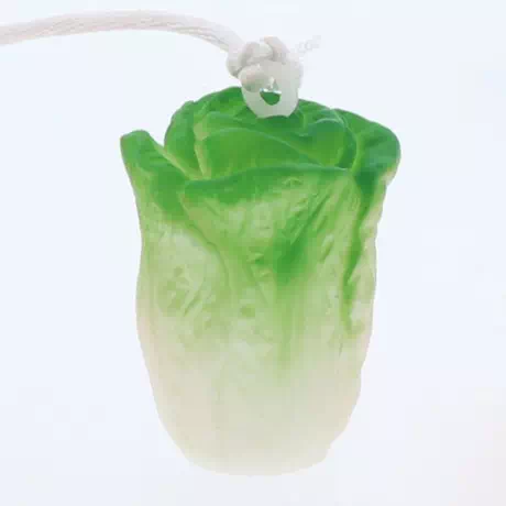 Petio Cat Toy Plush Cat Jarashi Chinese cabbage Green is a round shape that rolls on the floor