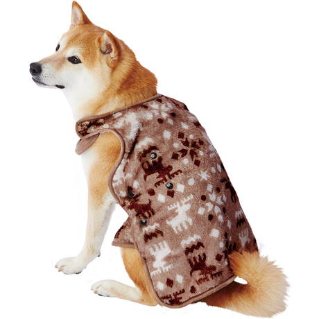 犬用ウェア 抗菌防臭 楽に着せられるあったかふわふわブランケット M Petio ペティオオンラインショップ