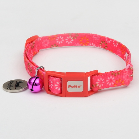 ペティオPetio猫用首輪CATCOLLARキャットカラーハナハナカラーは花模様がかわいい