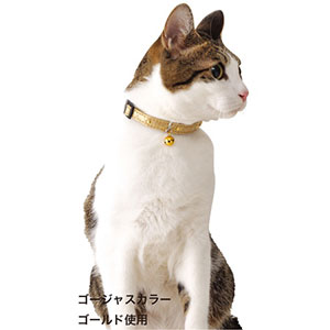 ペティオPetio猫用首輪CATCOLLARキャットカラーモノグラムレザーカラーはおしゃれでかわいい