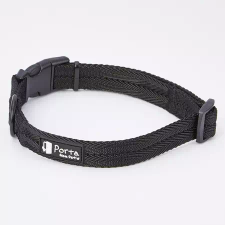 ペティオポルタカラーブラックは飽きがこないシンプルな犬具