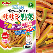 おなかにうれしい ササミと野菜 7歳からの健康ケア 150g