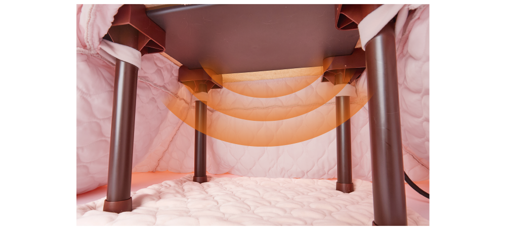 電気こたつ 特長4